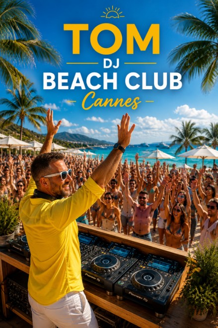 TOM DJ — Beach Club, Cannes