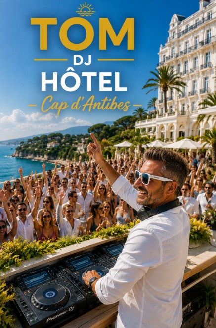 TOM DJ — Hôtel, Cap d'Antibes